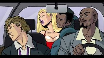 Interracial Cartoon Video
