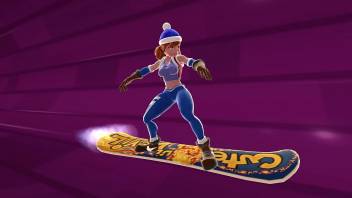 Sexy thick booty skateboarder snowboader videogame preview